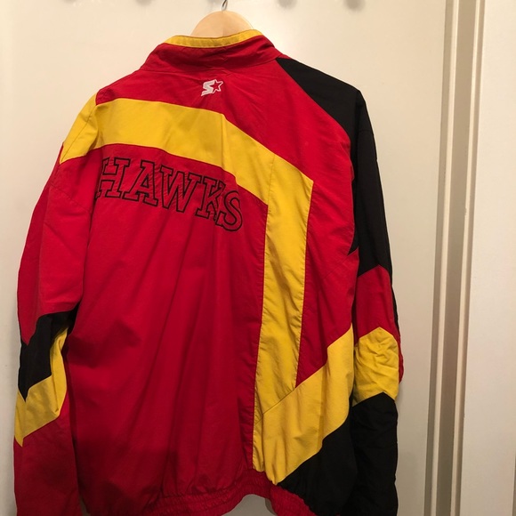 Vintage Starter Jacket Atlanta Hawks - Picture 3 of 3